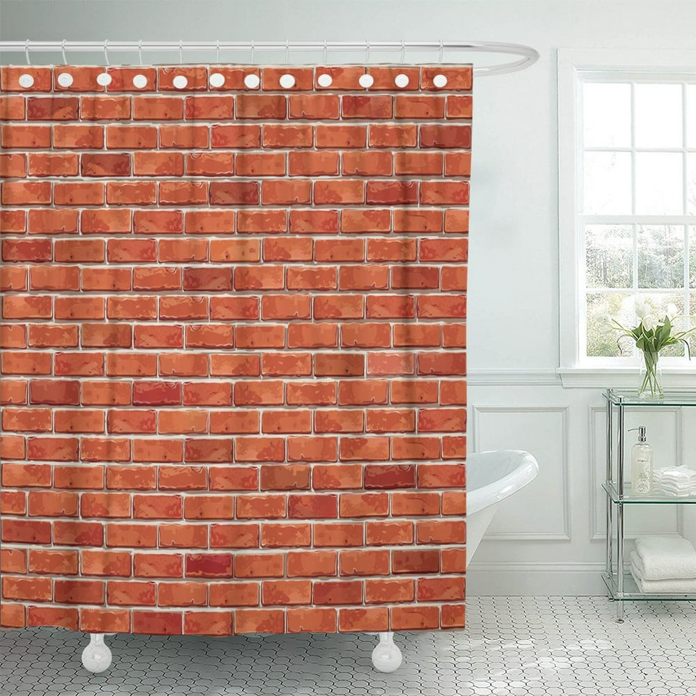 PKNMT Brown Brickwall Red Brick Wall Pattern for Continuous Replicate