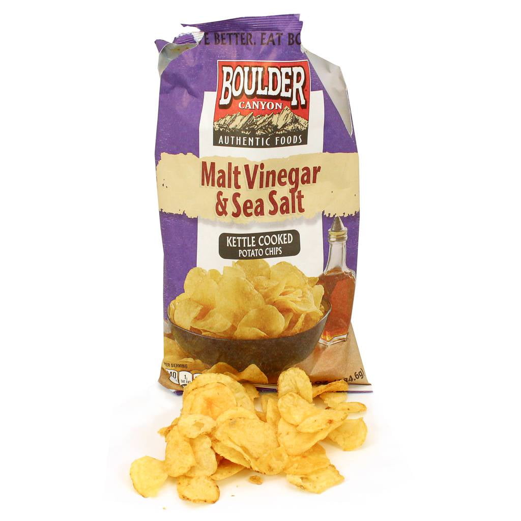 (Price/Case)Boulder Canyon 11832 Boulder Canyon 6.5 Ounces / 12 Count Malt & Vinegar