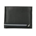 thumbnail image 3 of Nautica Men's 31NU140001 Leather Flip ID Window Ribbon Passcase Wallet Tan, 3 of 3