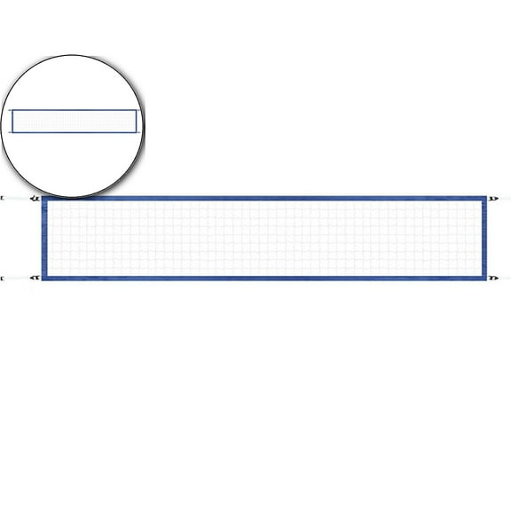 Dvruxg Pool Volleyball Net, 15x3 ft Pool Volleyball Net for Inground Pool Games for Adults and Family Summer Pool Floaties Party Gift, Thickened Borders, Metal Buckles