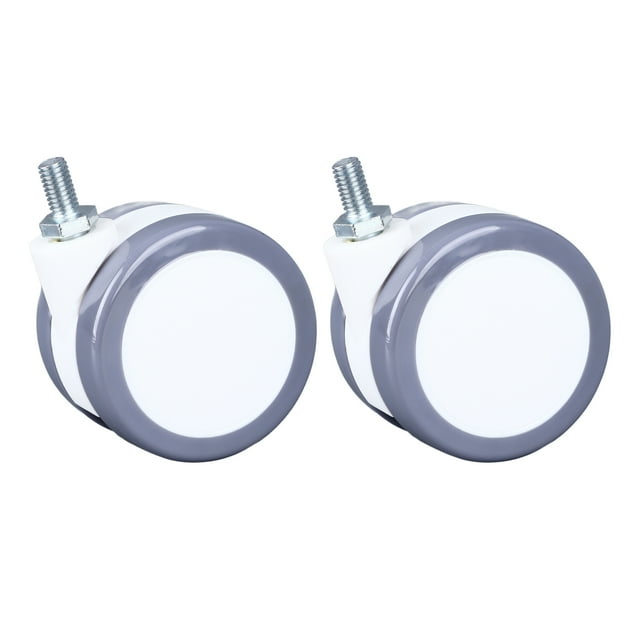 Caster de 2.5 Pulgadas, Rueda Silenciosa, la rueda anti -deformación, Mejore la Estabilidad de 30 kg de Rodamiento de Carga para Muebles Rueda Médica