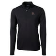 thumbnail image 2 of Men's Cutter & Buck  Black South Carolina Gamecocks Vault DryTec Virtue Eco Pique Recycled Quarter-Zip Top, 2 of 3