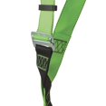 thumbnail image 5 of Peakworks Fall Protection Full Body Safety Harness, 5-Point Adjustment with Fall Indicator, Back & Shoulder D-Rings, Pass Thru Leg Buckles, Hi Vis Green/Black, Universal Fit, V8002030, 5 of 5