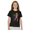 thumbnail image 5 of XOMG POP Neon Logo Dallas Cartoon Girls Kids T Shirt Tees Teen Brisco Brands X, 5 of 6