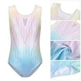 thumbnail image 2 of Leotards for Girls Sleeveless Gymnastics Sparkle Ballet Dance Athletic Leotards Biketards with Matching Shorts and Hairband Set 5-14 Years, 2 of 10