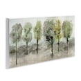 thumbnail image 4 of Stupell Industries Splashed Watercolor Trees Landscape & Nature Painting Unframed Art Print Wall Art, 17 x 7, 4 of 8