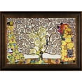 thumbnail image 1 of La Pastiche 'The Tree of Life, Stoclet Frieze, 1909 Metallic Embellished' by Gustav Klimt Framed Painting Print, 1 of 5