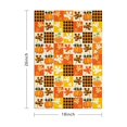 thumbnail image 3 of Fall-Themed Decorative Kitchen Towels Set of 4, Maple Pumpkin Design, Absorbent Soft Tea Towels for Home, 3 of 3
