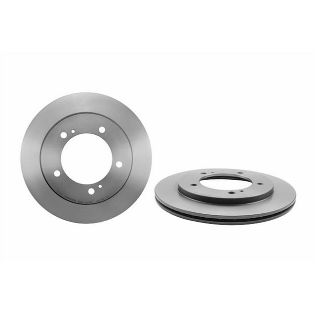 Brembo Brake Rotor 09914211C02 Vented; One Piece Design; Wheel Bolt Pattern 5 x 139.7 Millimeter; 181 Millimeter Hat Inside Diameter; 108.3 Millimeter Hub Diameter; Gray Cast Iron; Single