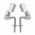 thumbnail image 1 of 2pcs Sofa Adjustable Height Angle Hardware Sofa Headrest Ratchet Multifunctional Adjustment Hinge 90 -t, 1 of 4