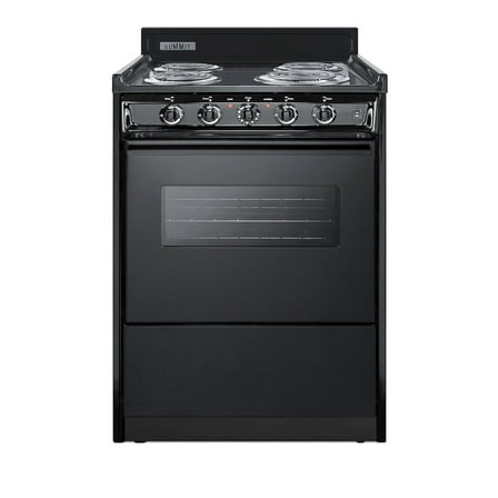 SUMMIT 24" Wide Electric Coil Range