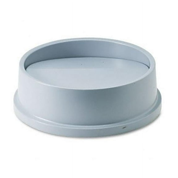 Swing Top Lid for Round Waste Container  Plastic  Beige