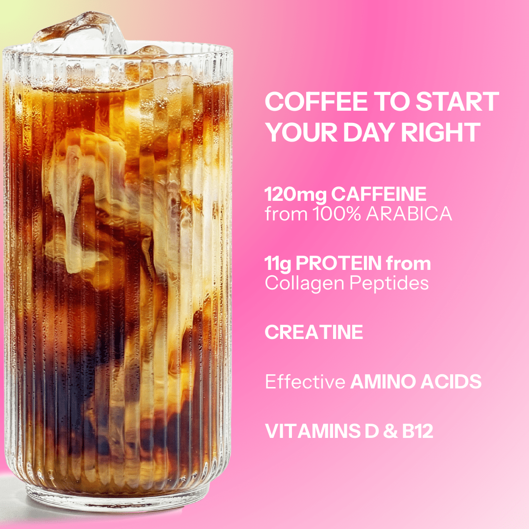 Moment Hot Girl Mushroom Coffee with Collagen Protein & Creatine – Low Acidity Instant Coffee with Chocolatey Notes, Lion’s Mane, Reishi & L-Theanine for Energy, Focus & Mental Clarity – 25 Servings