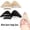Black 2pcs+Beige 2pcs, variant on 4pcs High Heel Shoe Toe Separators, Soft Memory Foam, Anti-Slip and Anti-Blister Insoles, Shoe Reducer, Toe Protector, Anti-Drop Heel and Toe Separato