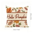 thumbnail image 4 of AuroraX Fall Pumpkin Throw Pillow Covers Thanksgiving Decorative Throw Pillowcase Rustic Farmhouse Outdoor Harvest Home Decor, 4 of 7