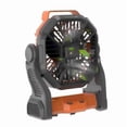 thumbnail image 2 of HaoXun 20000mAh Rechargeable Camping Fan with LED Light - Portable 2-in-1 Outdoor Fan with 3 Speed Settings and 200° Rotation for Camping, Hiking, Fishing, Picnic, Tent Use, 2 of 8