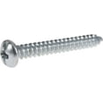 thumbnail image 6 of (3 pack) Hillman Multi-Material Ribbed Anchor Screws, #6-8 x 1", Plastic and Steel, 10 lbs, White, 30 sets, 6 of 9