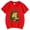 X-427Red, variant on YMNXA Big Boys Girls T Shirts Short Sleeve Round Neck Cartoon Animal Print Comfortable Breathable Loose Fit Top For Daily Wear Black 110