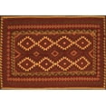 thumbnail image 1 of Ahgly Company Indoor Rectangle Southwestern Orange Country Area Rugs, 8' x 10', 1 of 1