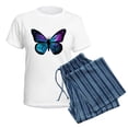thumbnail image 5 of CafePress - Galactic Butterfly Pajamas - Women's Short Sleeve Print T-Shirt and Pants Light Cotton Pajama Set, 5 of 7