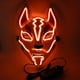 thumbnail image 2 of Máscara de cara completa de zorro de 10 colores luces de neón fiesta de Halloween pantalla Led Cosplay oscuro que brilla intensamente, 2 of 8