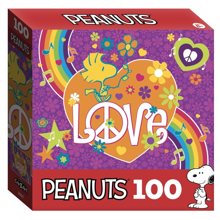 Cra-Z-Art Peanuts 100-Piece Woodstock Love Jigsaw Puzzle - Walmart.com