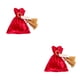 thumbnail image 1 of Monstrate Candy Drawstring Bag Festival Holiday Party Chocolates Galletas Favores Galletas Snacks Regalos Paquete Bolsa para niños Rojo Rojo 2piezas, 1 of 6