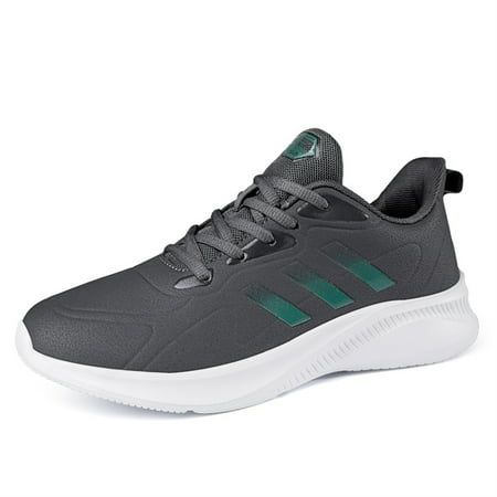 HAOSHIDUO Men Running Shoes Lightweight Soft Non Slip Sneakers Comfortable Durable Walking Shoes