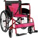 thumbnail image 1 of Silla de Ruedas NANOFORT Roja Aluminio Ligera Resistente para Adultos con Confort Máximo y Freno de, 1 of 7