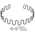 thumbnail image 1 of Unique Bargains 29.5' Round Sofa Spring Replacement Kit for Furniture Couch Repair, Black, 1 of 4