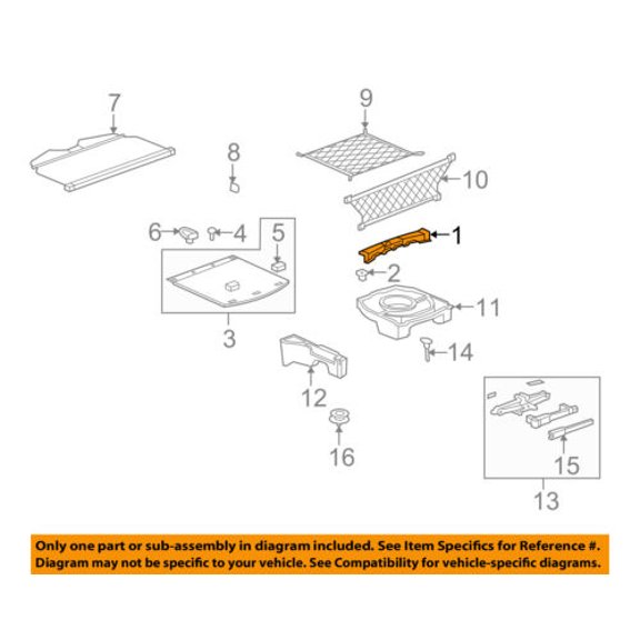 Saturn GM OEM 08-10 Vue Interior-Rear-Sill Panel 20886237