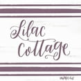 thumbnail image 3 of Imperfect Dust 12x12 Black Modern Framed Museum Art Print Titled - Lilac Cottage, 3 of 5
