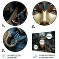 thumbnail image 3 of Designart "Dream Woman Egypt Pharaohs painting II" Egypt Metal Wall Art Prints, 3 of 5