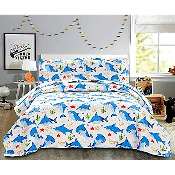 Bedspread Set Kids Animal Bedding, Twin Bed Quilts And Coverlets