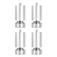 thumbnail image 1 of Patas de repuesto para sofá cama, rosca M10, ajustables, de aleación, de metal Argenta 10cm, 1 of 7
