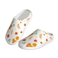thumbnail image 2 of Picia Squirrel Maple Leaves And Nuts for Women's Lamb-hug Comfy Fleece House Slippers Memory Foam, Slip-on House Shoes Indoor Outdoor-44/45, 2 of 7