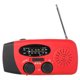 thumbnail image 1 of Radio con linterna solar de manivela de 1200 mAh y 3 LED para prevención de desastres y emergencias meteorológicas, 1 of 6
