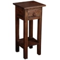 thumbnail image 1 of Sunset Trading Table d'Appoint Étroite en Bois Style Cottage, Brun Raftwood/fer Antique, 1 of 6