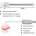 thumbnail image 5 of Almohadilla térmica menstrual, cinturón calefactor eléctrico inalámbrico, almohadilla térmica rápida con 3 niveles de calor y 3 modos de masaje por vibración, alivio del dolor menstrual/período, de e, 5 of 5