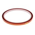 thumbnail image 4 of Cinta de 1 rollo de cinta resistente al calor para altas temperaturas hasta 300 ℃ con adhesivo 33 m 5 mm Soledad Cinta adhesiva resistente al calor, 4 of 10