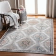 thumbnail image 2 of SAFAVIEH Oregon Celandine Floral Bordered Area Rug, 4' x 6', Grey/Ivory, 2 of 7
