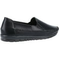 thumbnail image 3 of Fleet & Foster Womens Shirley Leather Loafers, 3 of 4