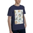 thumbnail image 2 of Bingfone Cute Colorful Animal Men'S Loose Fit Short-Sleeve Pocket T-Shirt, 2 of 7