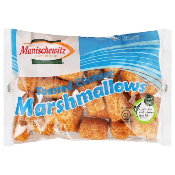 Pack of 12, Manischewitz Toasted Coconut Marshmallows, 10 oz