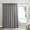Black, variant on Exclusive Home Loha Patio Grommet Top Single Curtain Panel, 108"x96", Winter