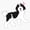 1pcs, variant on Cute Black And White Goldendoodle Dog Er, Phone Decal Water Bottle Stickers Car Decals, Funny Birthday Gift
