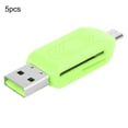 thumbnail image 1 of 5Pcs USB2.0 Mobile Phone Computer Dual Use for OTG Card Reader Support for, 1 of 7