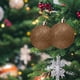 thumbnail image 2 of Adornos navideños de 5 pulgadas - Bolas de purpurina irrompibles para árbol/corona, paquete a granel de bolas colgantes de plástico, decoración navideña para fiestas y hogar (marrón), 2 of 4