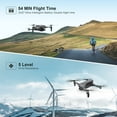 Holy Stone Drone HS600 with 4K Camera 2Asix Gimbal EIS 3KM FPVDrone