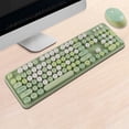 thumbnail image 2 of Wireless Keyboard and Mouse Set 2.4G Wireless Keyboard Punk Keycap /PC/Mute, 2 of 3